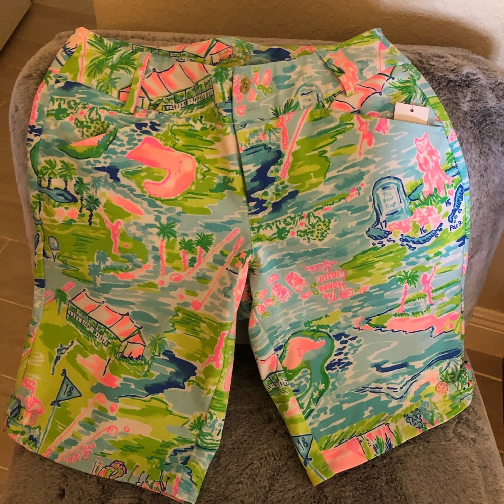 NEW! Lilly Pulitzer Honda Classic Shorts